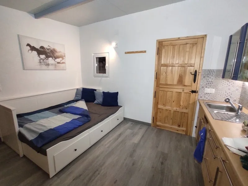 La Casita bedroom with view